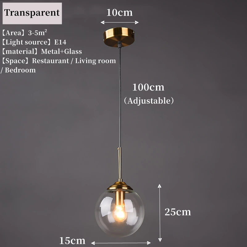 Nordic Modern Glass Ball