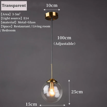 Nordic Modern Glass Ball