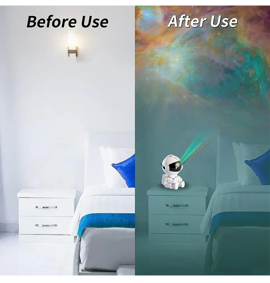 Astronaut: Galaxy Star Projector