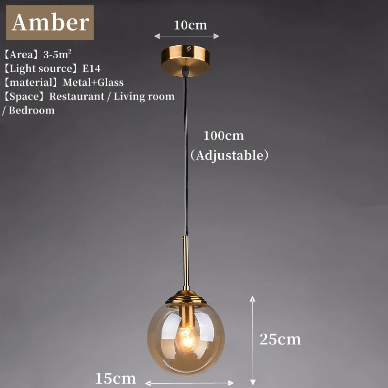Nordic Modern Glass Ball