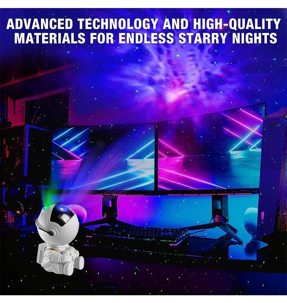 Astronaut: Galaxy Star Projector