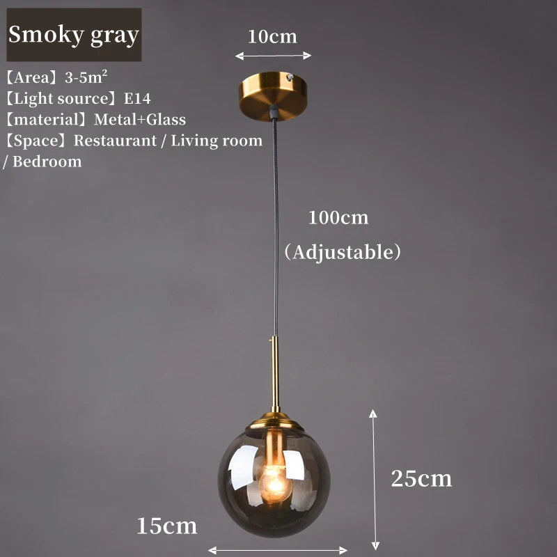 Nordic Modern Glass Ball