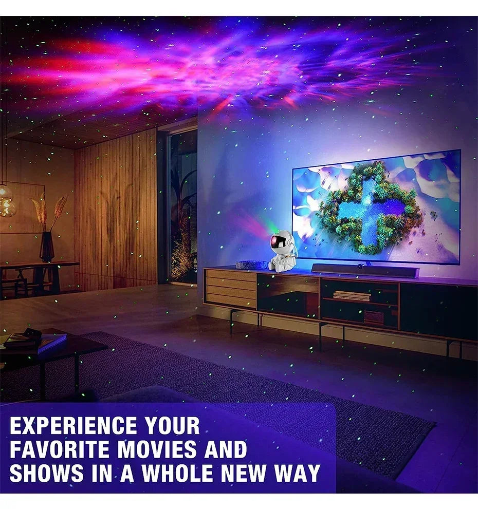 Astronaut: Galaxy Star Projector