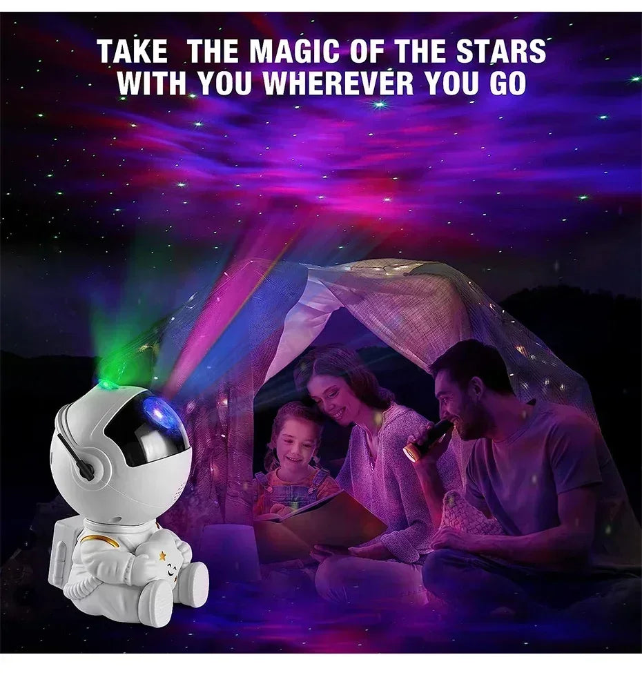 Astronaut: Galaxy Star Projector